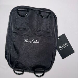 Black Double Strap crossbody